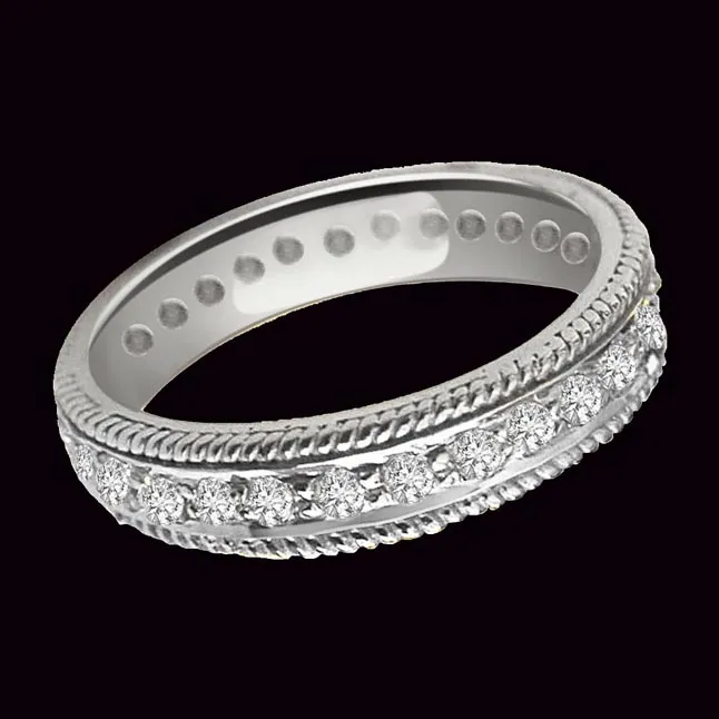 Bands Of Joy - 0.3 cts Anniversary Real Diamond Band (SDR1683)