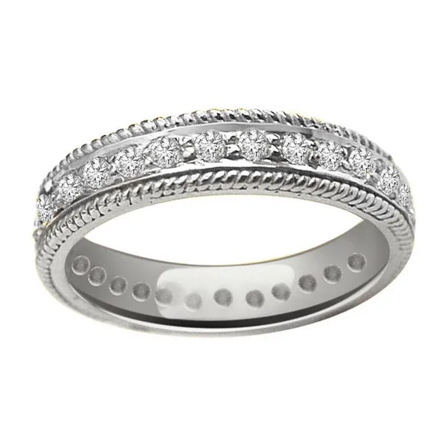 Bands Of Joy - 0.3 cts Anniversary Real Diamond Band (SDR1683)