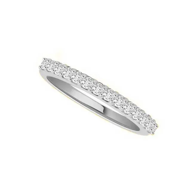 She's Perfect - Real Diamond Ring in 14kt White Gold (SDR1685)