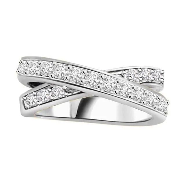 Diamond Eternity Ring in 14kt White Gold SDR1686