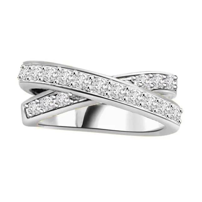 Real Diamond Eternity Ring in 14kt White Gold (SDR1686)