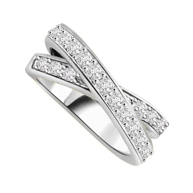 Real Diamond Eternity Ring in 14kt White Gold (SDR1686)