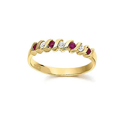 She Loves - Real Diamond Ring (SDR182)