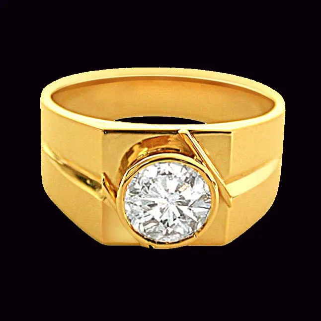 A Gift To Cherish - Real Diamond Solitaire Ring (SDR189)