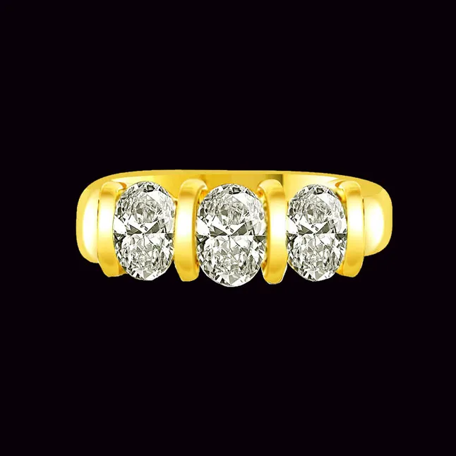 Bold Treasure Classic 0.60 ct G / VVS1 Diamond rings -3 Diamond rings