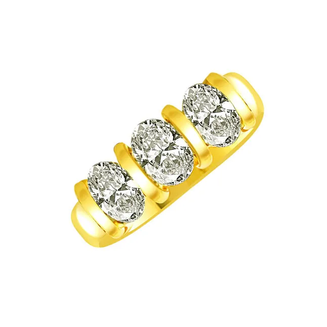 Bold Treasure Classic 0.60cts G/VVS1 Real Diamond Ring (SDR197)