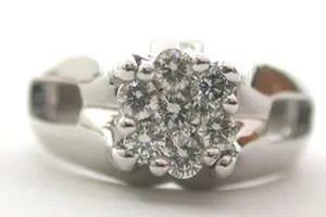 Floral Rediance 0.50 ct G/ VVS1 Diamond Flower Shape rings -Designer