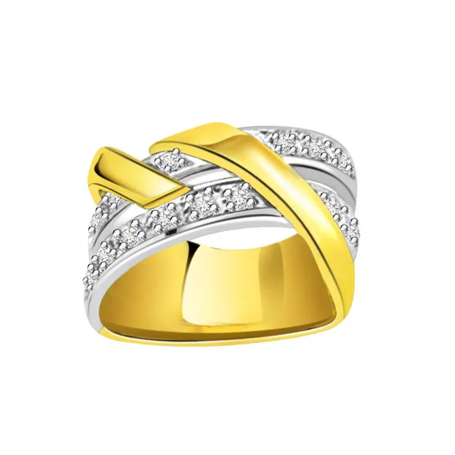 U & I Together 0.21cts Real Diamond Half Eternity Ring (SDR219)