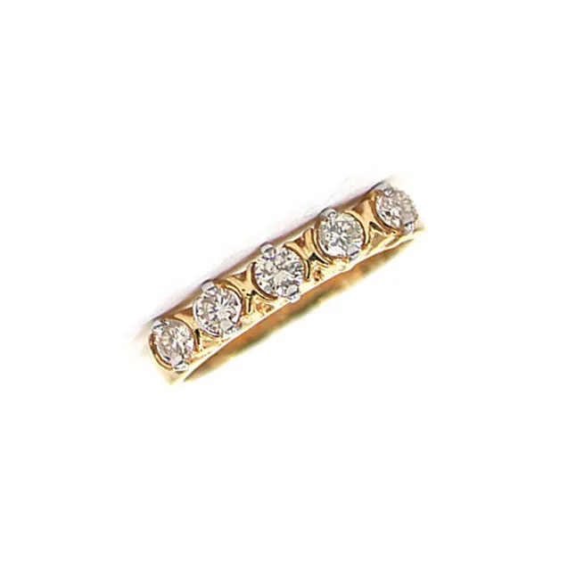 Knotty Chords Real Diamond 0.40cts Eternity Ring (SDR223)