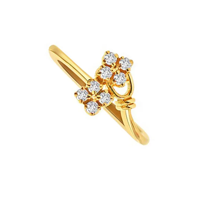Affectionately Allurings Diamond rings