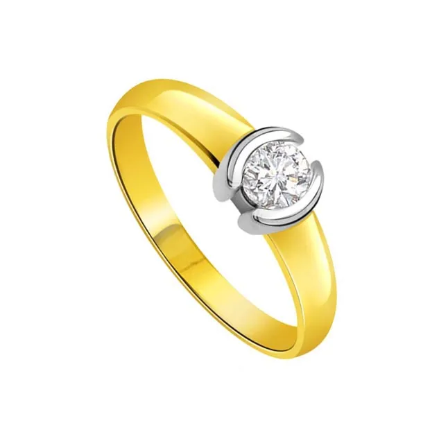 Circle of Love Brilliant 0.20cts Real Diamond Solitaire Ring (SDR246)