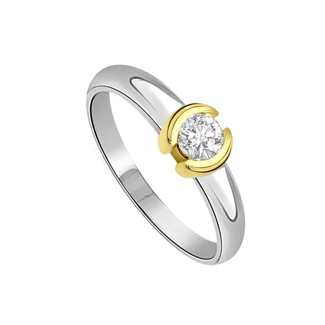 Queen of Heart Solitaire 0.25cts Real Diamond Ring (SDR249)