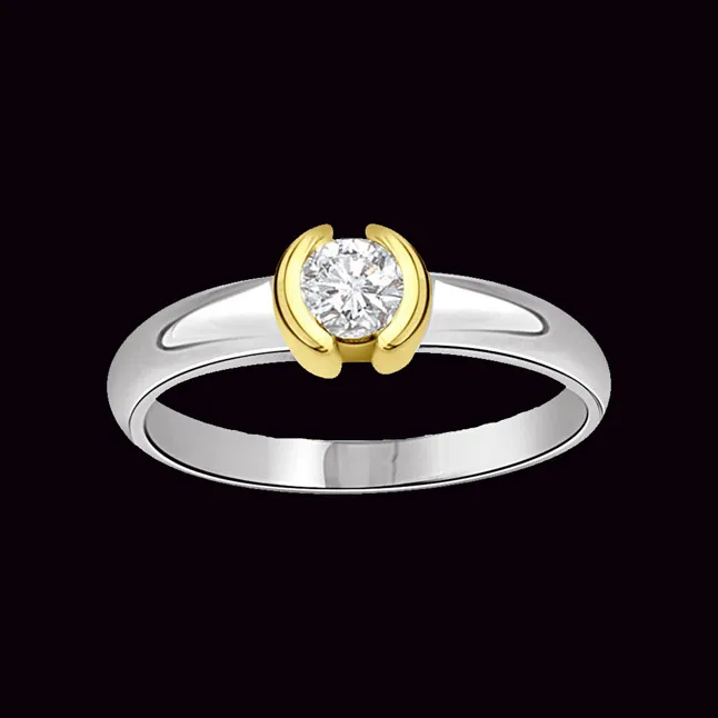 Queen of Heart Solitaire 0.25cts Real Diamond Ring (SDR249)