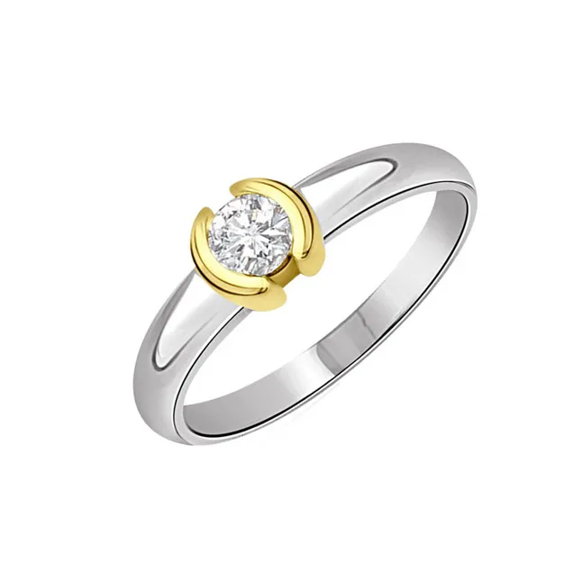 Queen of Heart Solitaire 0.25cts Real Diamond Ring (SDR249)