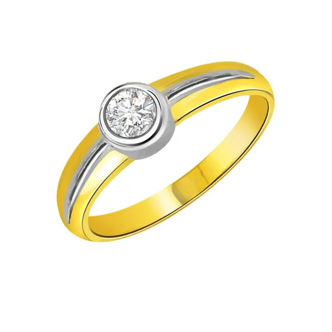 United Forever 0.20cts Real Diamond Solitaire Ring (SDR252)