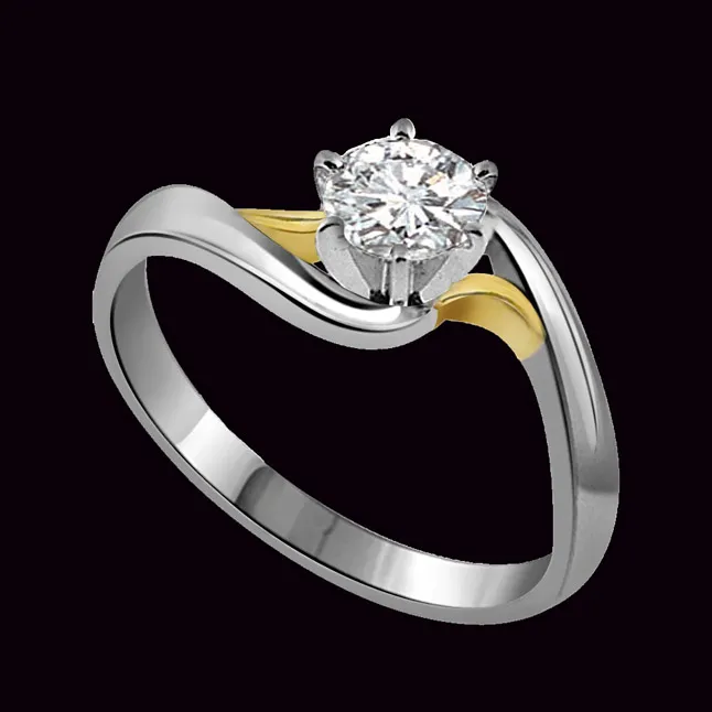 Curves for Love 1.00cts Real Diamond Solitaire Ring (SDR256)