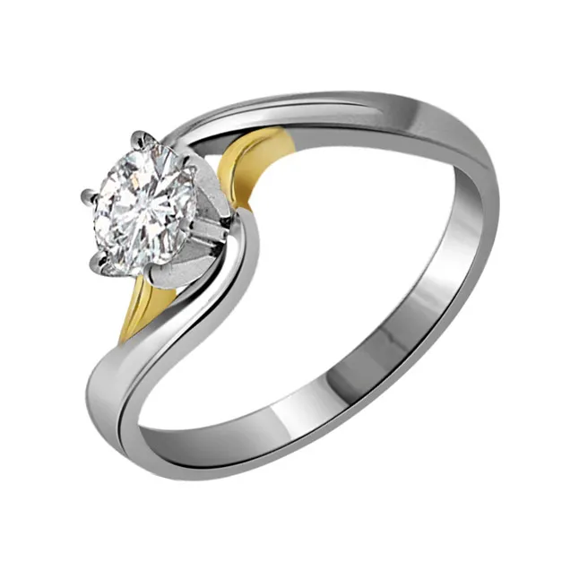 Curves for Love 1.00cts Real Diamond Solitaire Ring (SDR256)