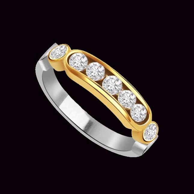 Seven Wonder 1.05cts Half Eternity Ring (SDR258)