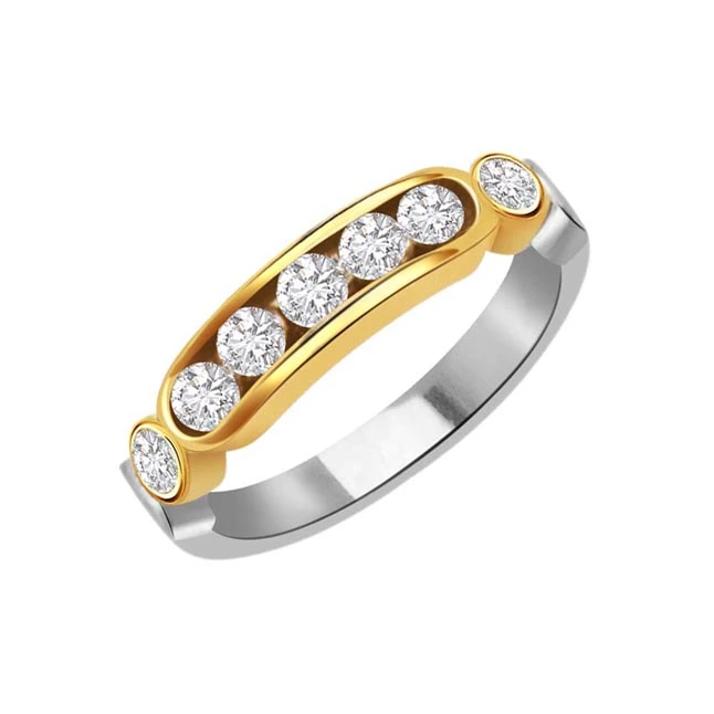 Seven Wonder 1.05cts Half Eternity Ring (SDR258)