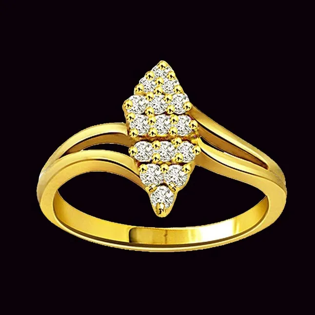 Diamond's Romance 0.60cts Brilliant Real Diamond Ring (SDR262)