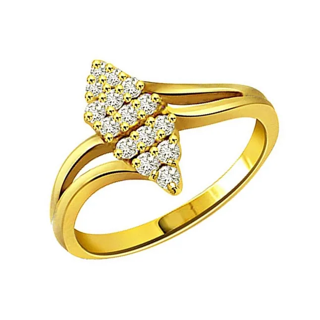 Diamond's Romance 0.60cts Brilliant Real Diamond Ring (SDR262)