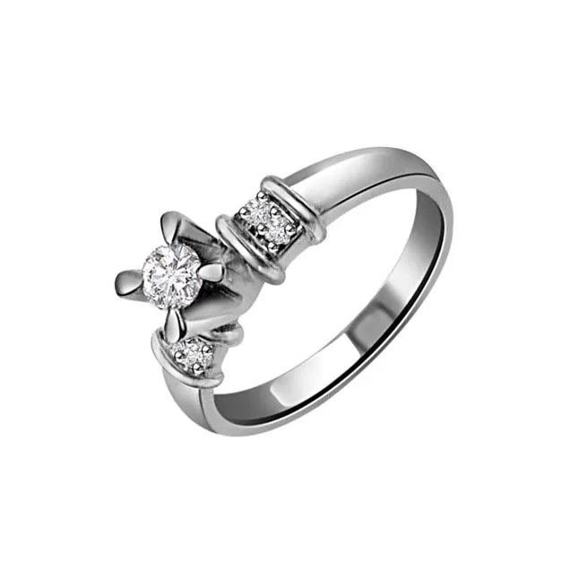 Naughty Floral Knot Fine 1.00cts Real Diamond Ring (SDR277)