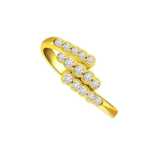 Tingle Tangle 0.45cts Delightful Real Diamond Ring (SDR307)