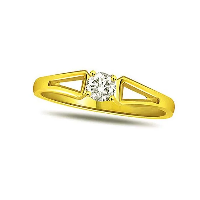 Heart's Desire Real Diamond Sol Ring (SDR312)