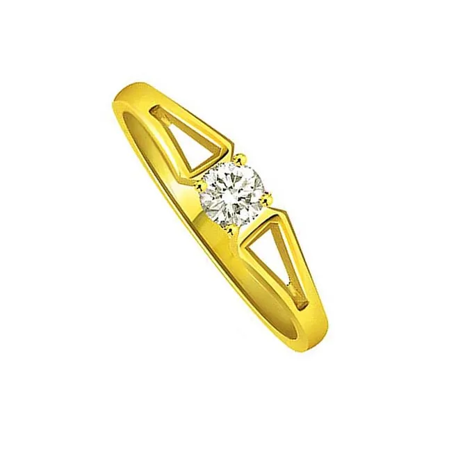 Heart's Desire Real Diamond Sol Ring (SDR312)