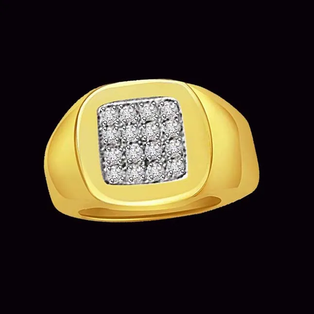 0.64cts Real Diamond Men's Ring (SDR326)