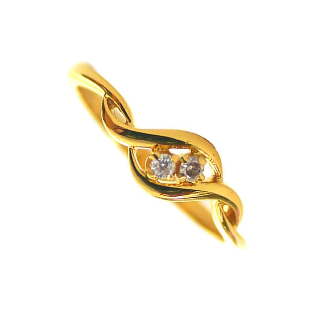 Twin Flames: Ladylove Diamond Embrace Ring (SDR32)