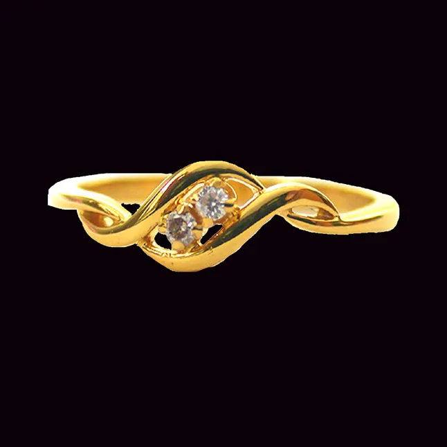 Twin Flames: Ladylove Diamond Embrace Ring (SDR32)