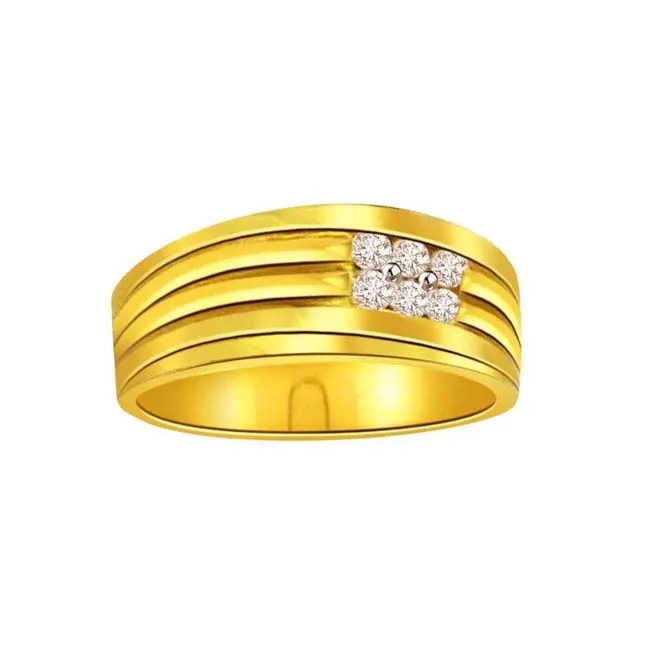 Diamond 0.30 ct Men's rings