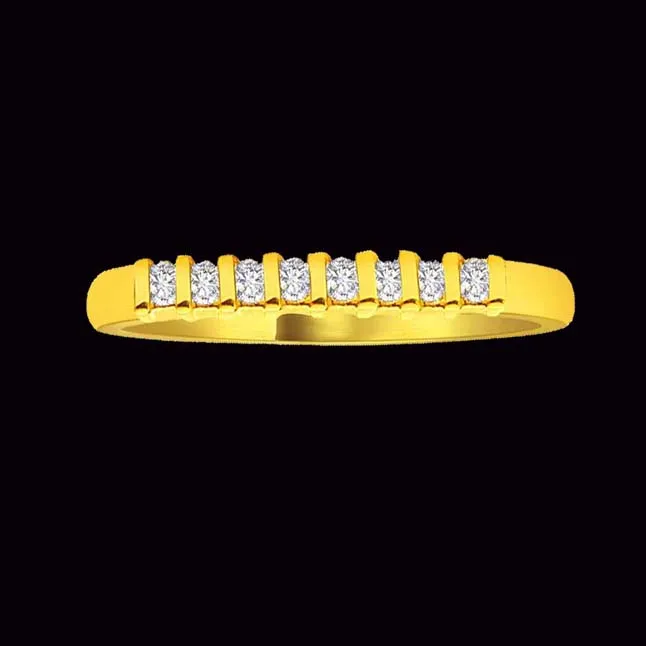 Classic 0.40cts Real Diamond Half Eternity Ring (SDR346)