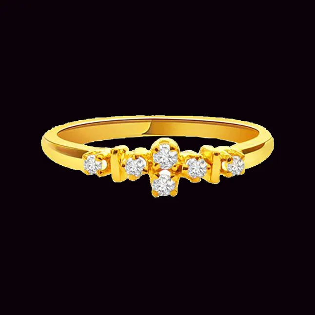 Dazzling Delight Real Diamond Ring (SDR34)