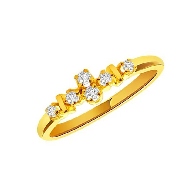 Dazzling Delight Real Diamond Ring (SDR34)