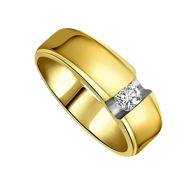 0.20cts Real Diamond Men's Solitaire Ring (SDR358)