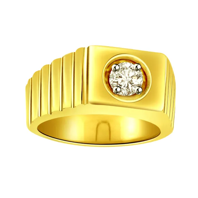 0.20 ct Diamond Men's Solitaire rings SDR361