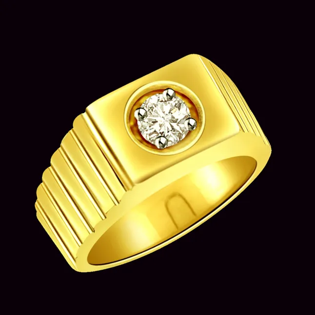 0.20 ct Diamond Men's Solitaire rings SDR361