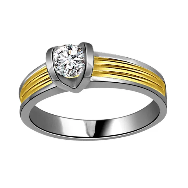 0.20cts Real Diamond Heart Shape Solitaire Ring (SDR378)