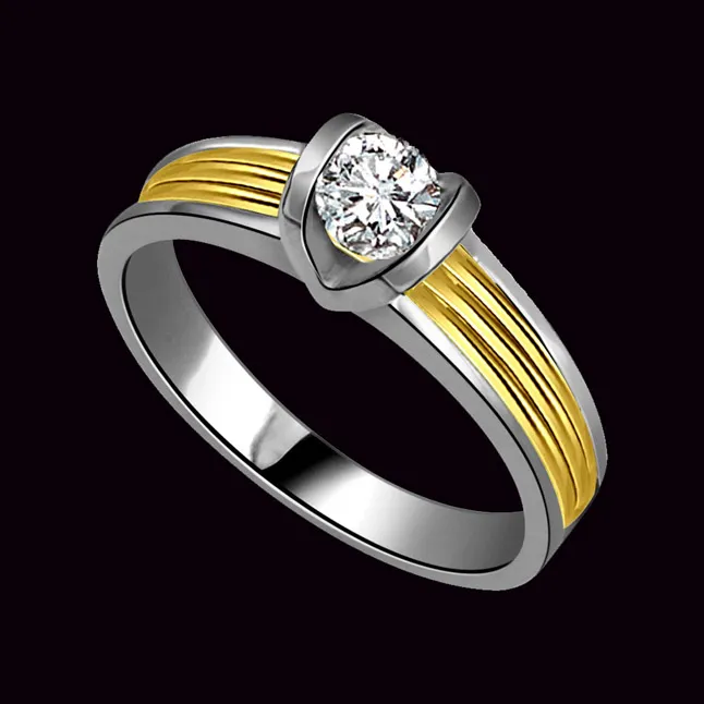 0.20cts Real Diamond Heart Shape Solitaire Ring (SDR378)