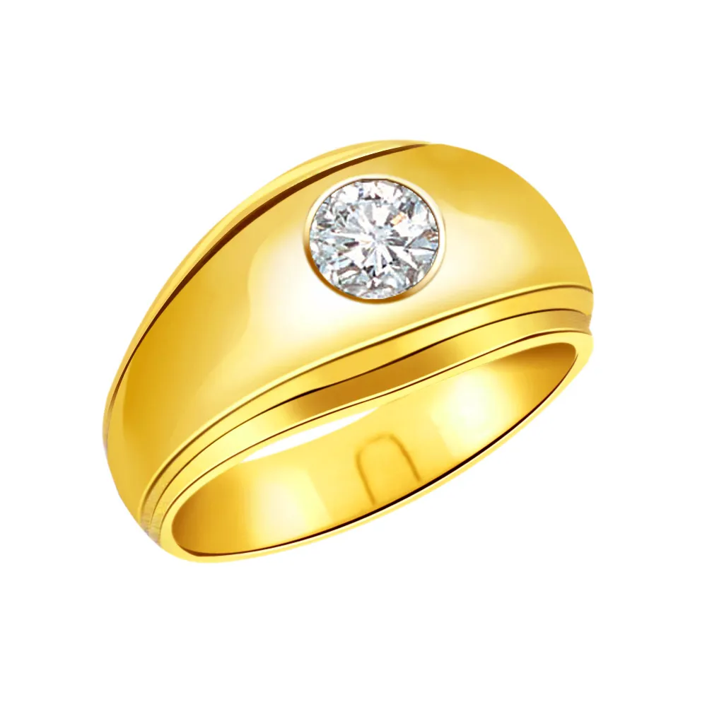 0.20 ct Diamond Men's Solitaire rings SDR382
