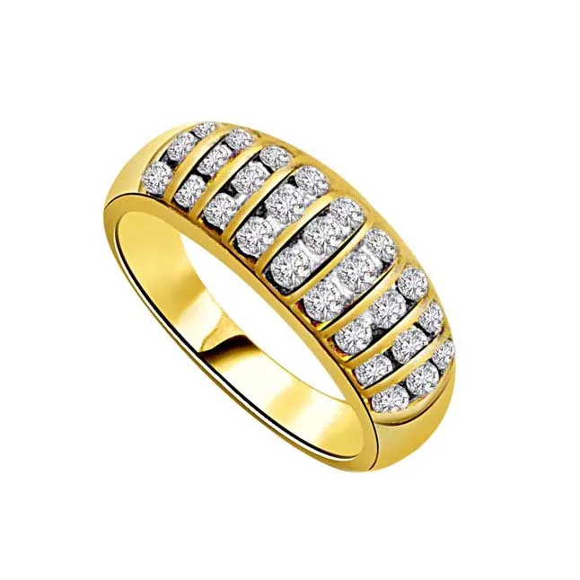 0.81cts Real Diamond 18kt Gold Ring (SDR421)