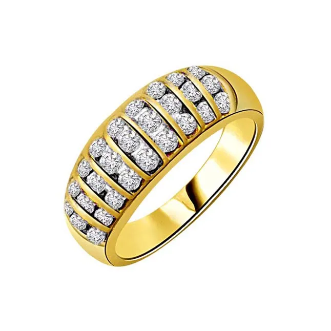 0.81cts Real Diamond 18kt Gold Ring (SDR421)