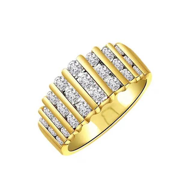 0.24 Ct I,J/ Vs Diamond 18k Gold rings