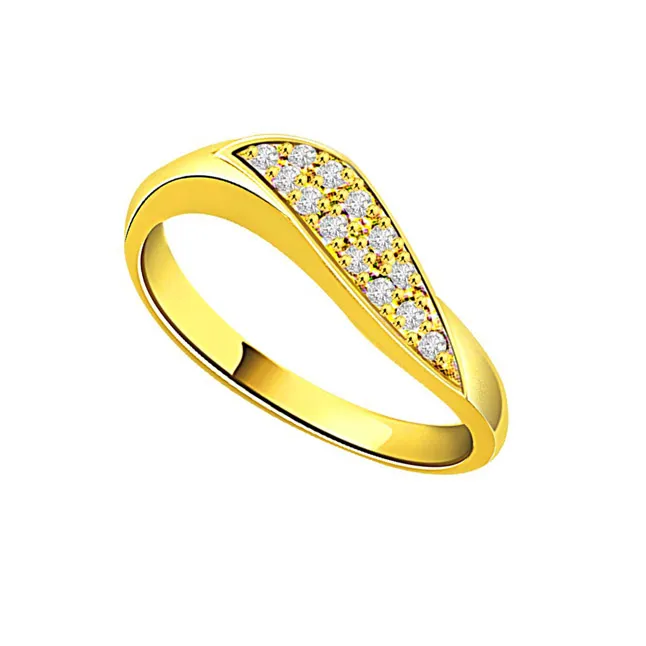 0.20cts Real Diamond 18kt Gold Ring (SDR424)