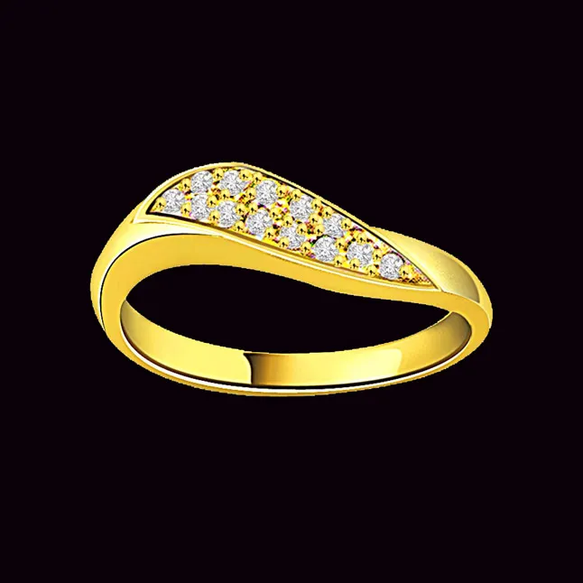 0.20cts Real Diamond 18kt Gold Ring (SDR424)