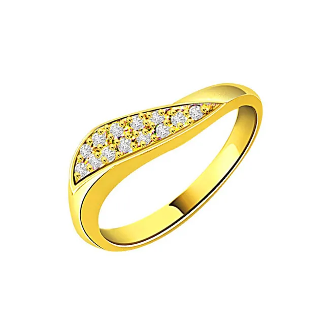 0.20cts Real Diamond 18kt Gold Ring (SDR424)