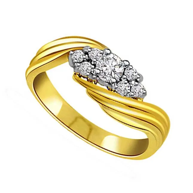 0.67cts Real Diamond Gold Ring (SDR463)