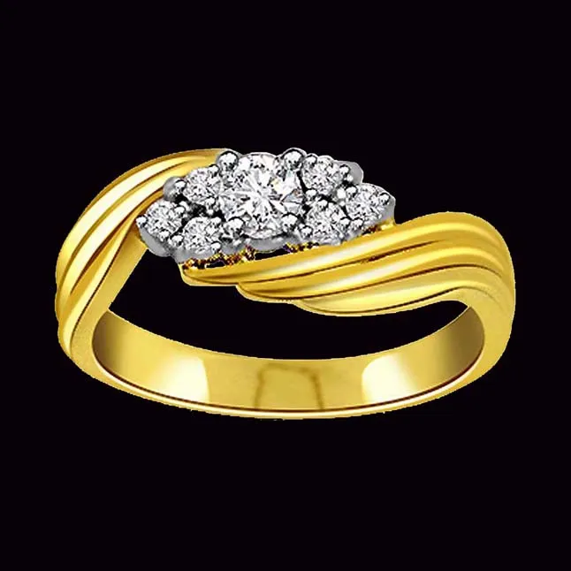 0.67cts Real Diamond Gold Ring (SDR463)